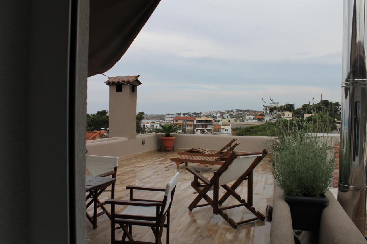 Sea View Apartment 15 Min From Athens Airport Неа-Макри Экстерьер фото