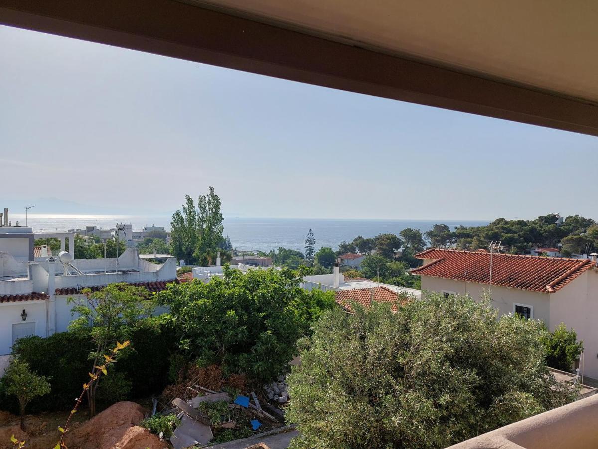 Sea View Apartment 15 Min From Athens Airport Неа-Макри Экстерьер фото